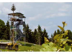 Panoramaturm beim Buschenschank Garber