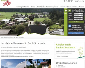 Tourismusbüro Bach-Stockach im Lechtal