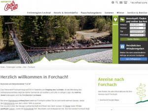 Forchach im Lechtal - Urlaubsregion